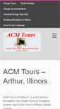 Mobile Screenshot of acmtours.com